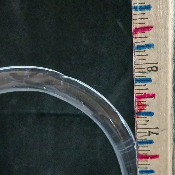 VINTAGE   FENTON White Milk Glass Basket Ruffles Handle Decor Home - Picture 9 of 10